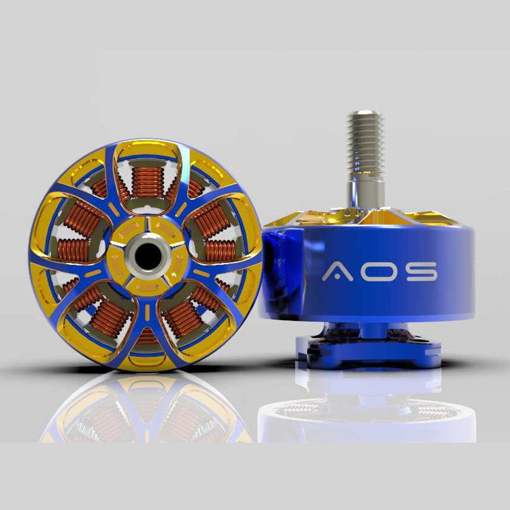 AOS Supernova 2207 1980KV Blue/Gold (1PCS)