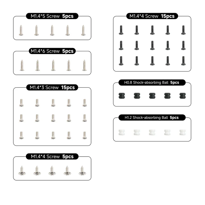 Beta FPV Air65 II Screws Pack 