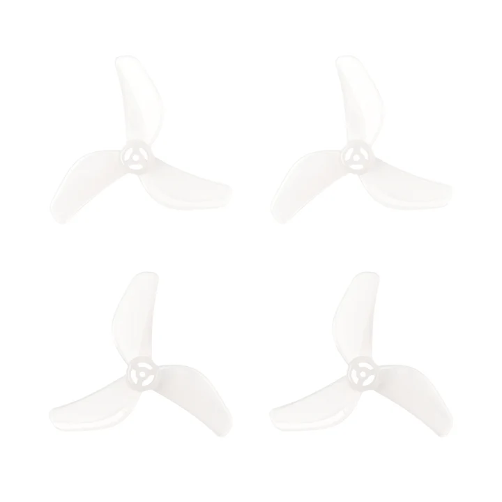 Gemfan 1207 3-blade Propellers(1.0mm Shaft) 4PCS Translucent