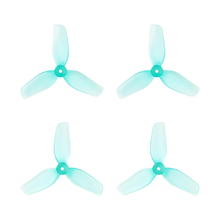 HQ 31mm Ultralight 3-blade Propellers 4PCS Cyan