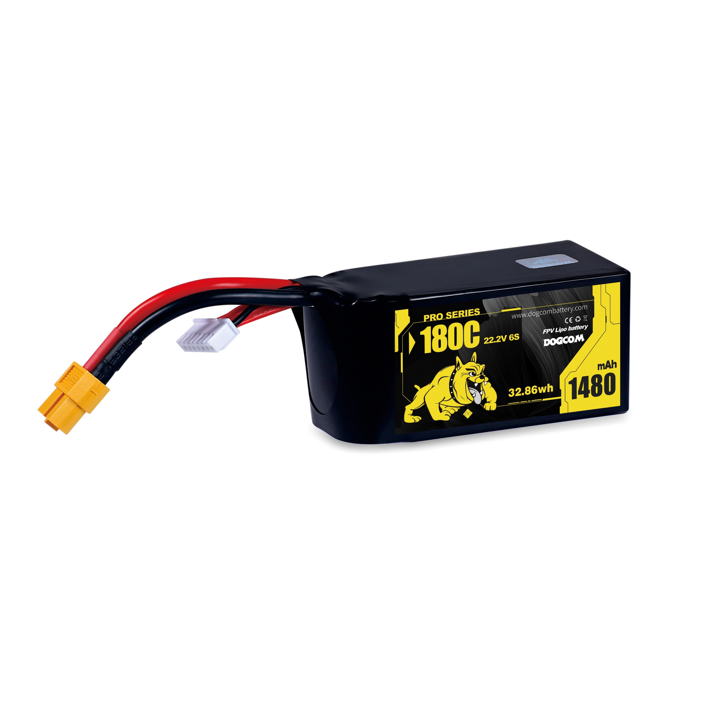 DOGCOM 1480mAh 180C 6S 22.2V