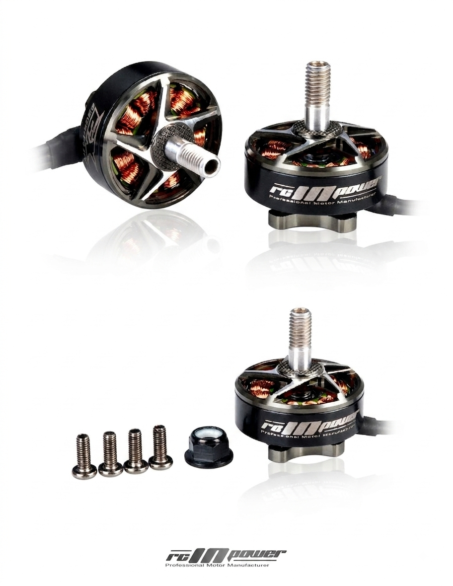 RCinPower EX V2306 PLUS 1800KV Gunmetal (1PCS) image 2