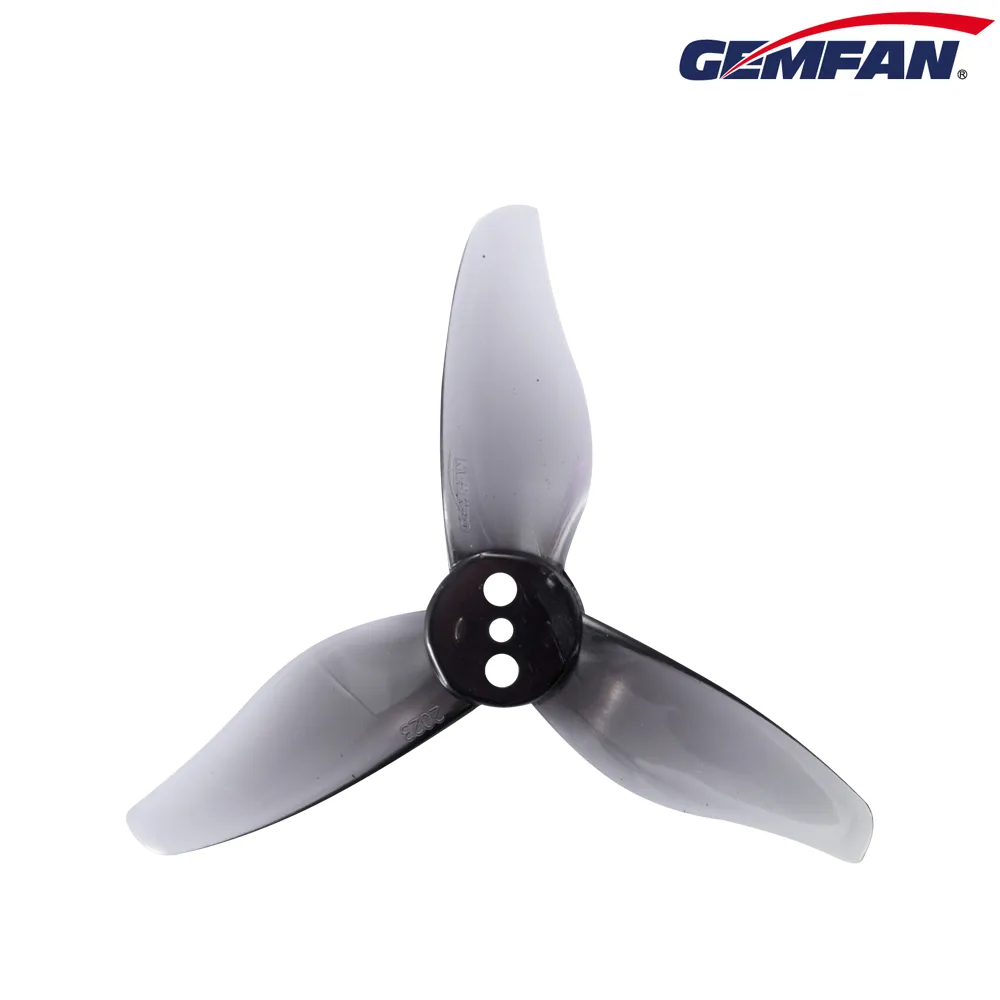 Gemfan 2023 Hurricane 1mm - Clear Gray (4CW + 4CCW)