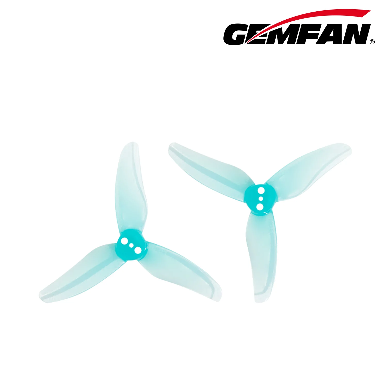 Gemfan 2512 Hurricane - Blue (4CW + 4CCW) image 2