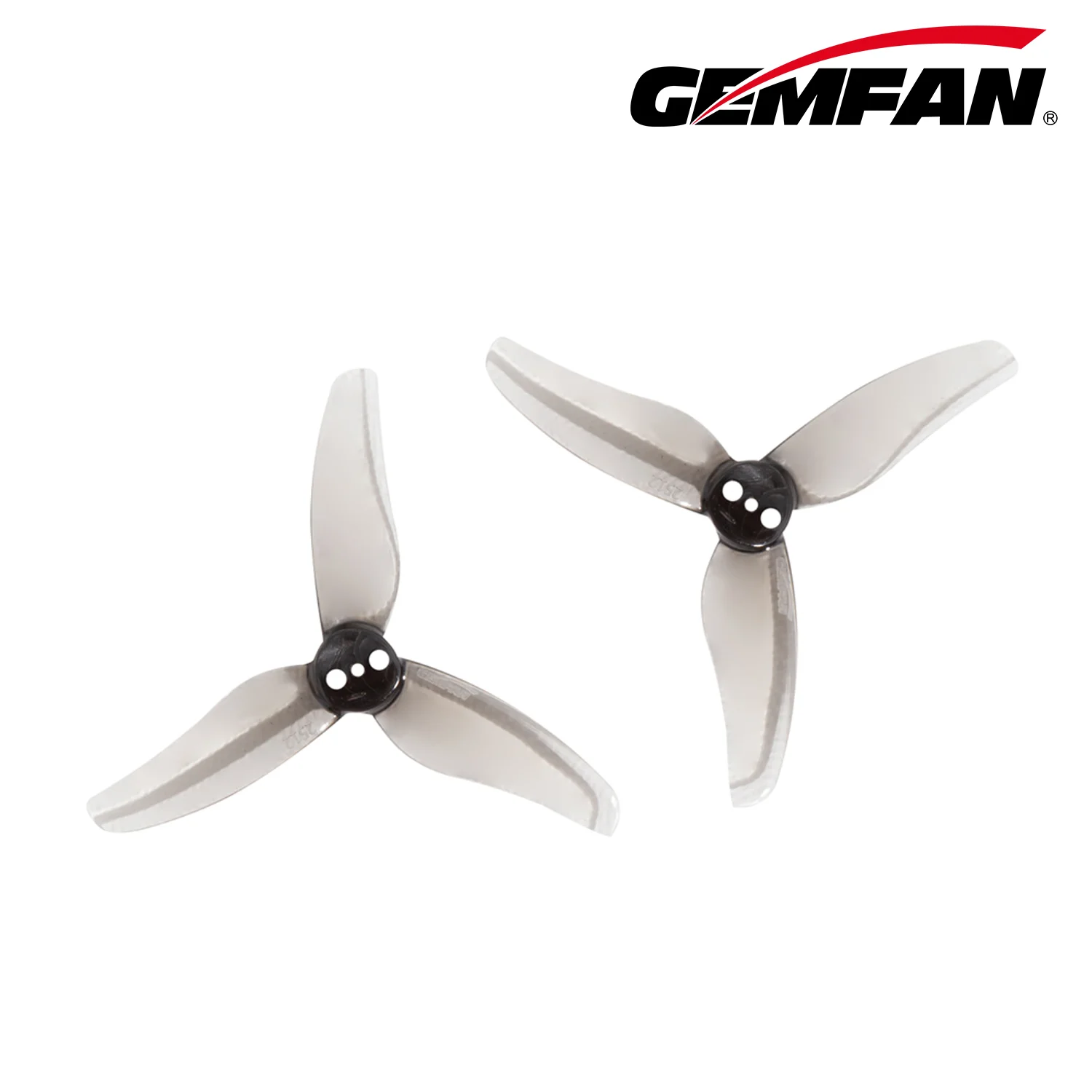 Gemfan 2512 Hurricane - Clear Gray (4CW + 4CCW) image 2