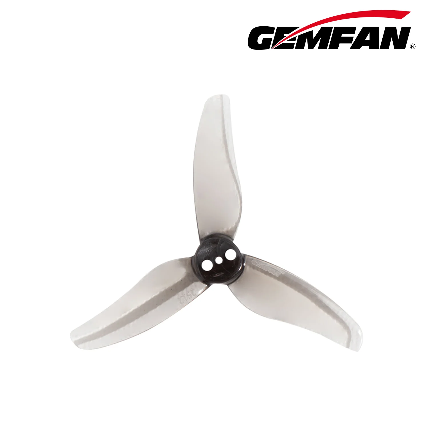 Gemfan 2512 Hurricane - Clear Gray (4CW + 4CCW)
