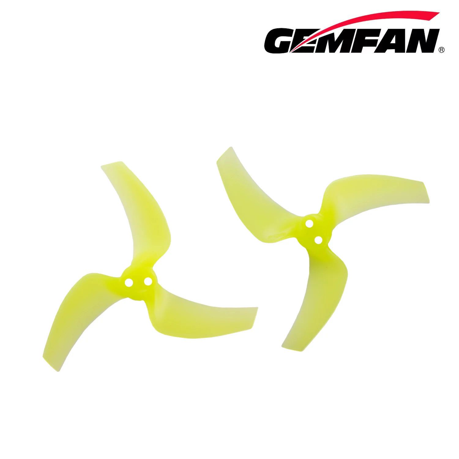 Gemfan 3032 (designed for DJI Avata 2) 3 Blade - Neon Yellow (2CW + 2CCW)