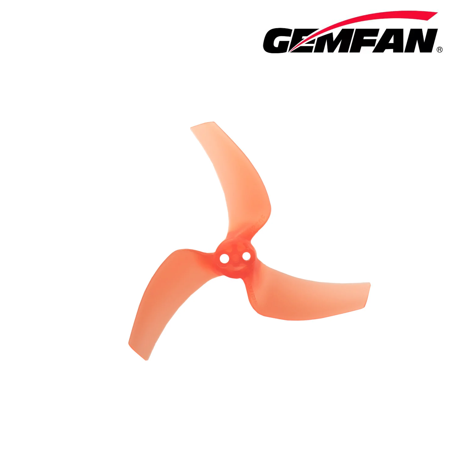 Gemfan 3032 (designed for DJI Avata 2) 3 Blade - Tangerine (2CW + 2CCW) image 2