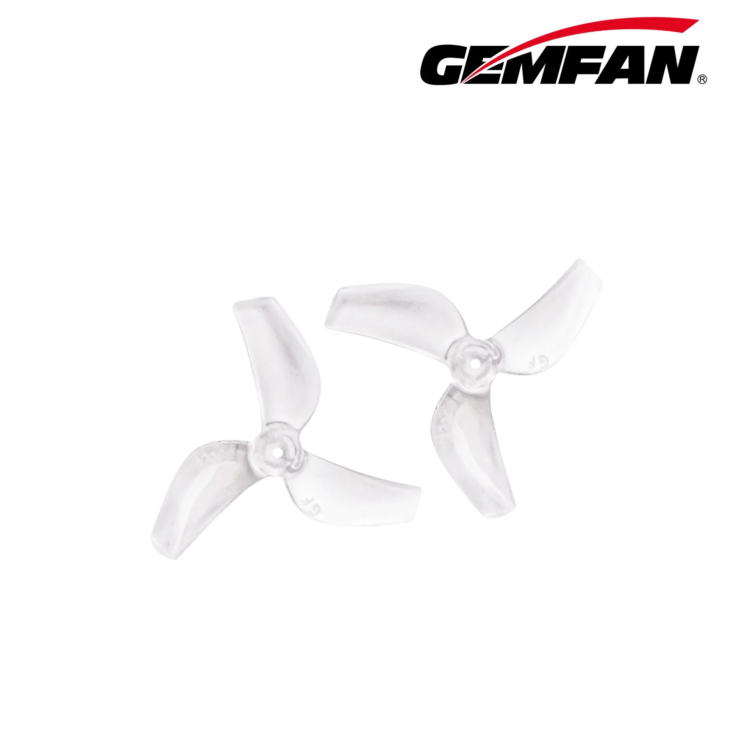 Gemfan 31mm 1219S PC 3 Blade 1mm - Justice Clear (4CW + 4CCW)