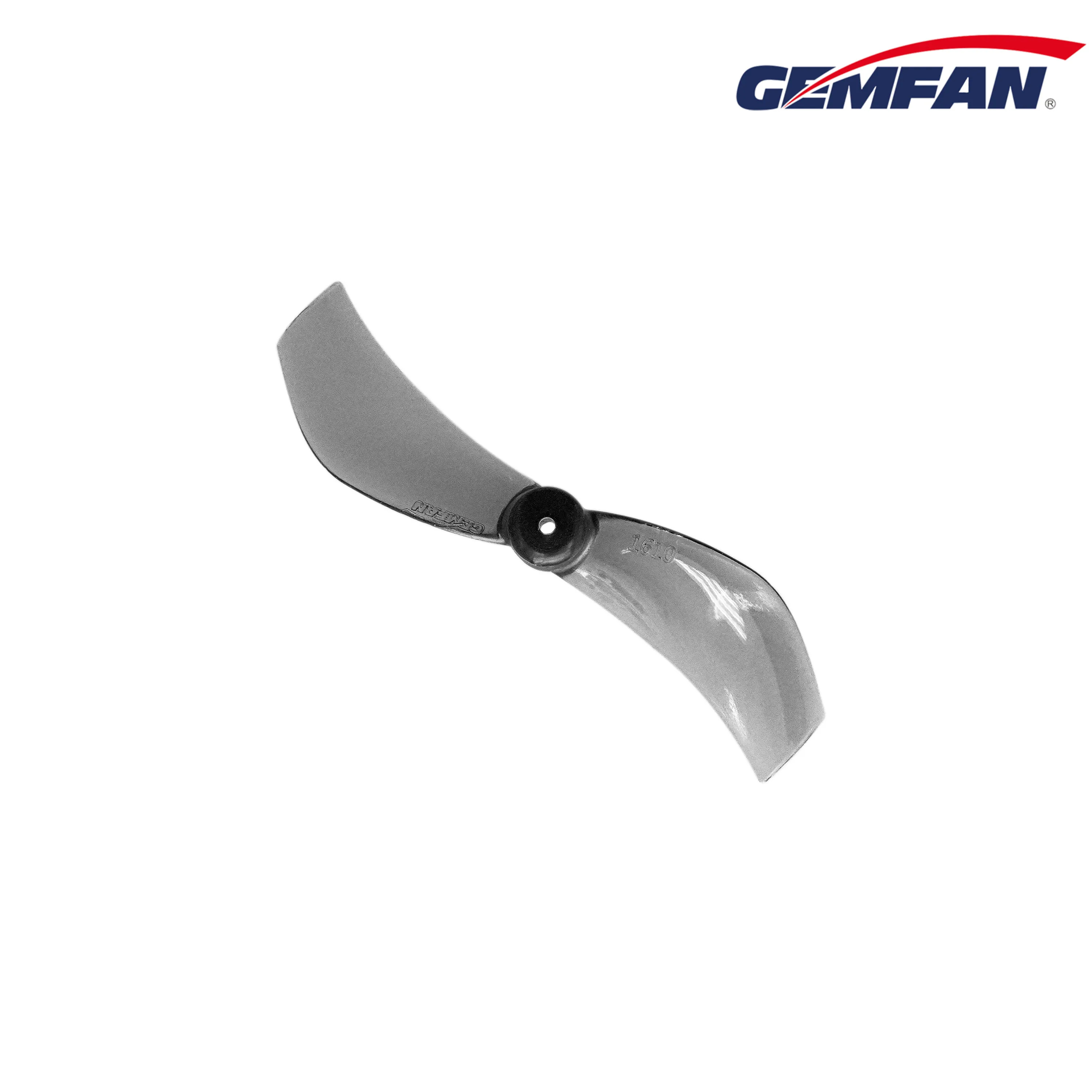 Gemfan 40mm 1610 PC 2 Blade 1mm - Clear Gray (4CW + 4CCW)
